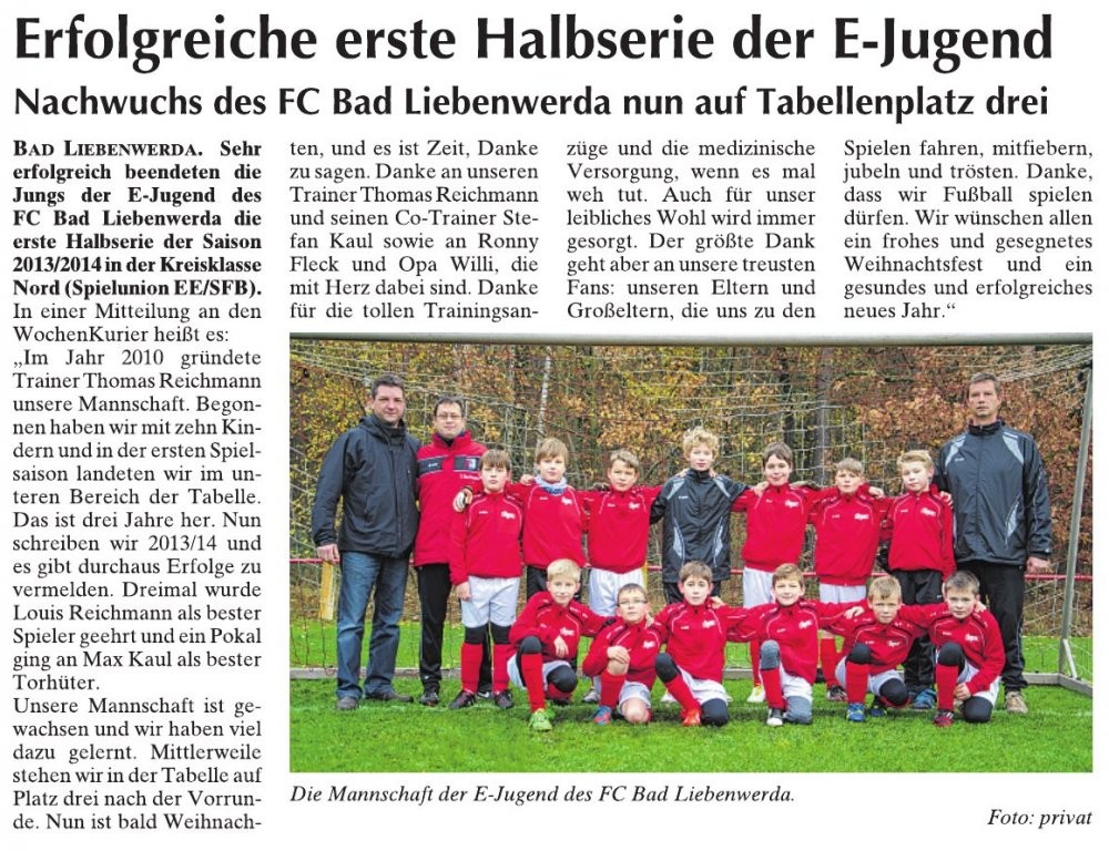 WochenKurier Bad Liebenwerda | 50. Woche | 11.Dezember 2013